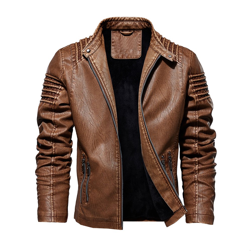 Urban Voyager Leather Jacket - WildPath Jackets