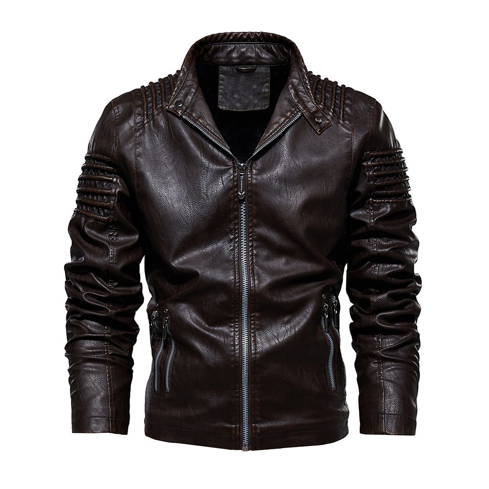 Urban Voyager Leather Jacket - WildPath Jackets