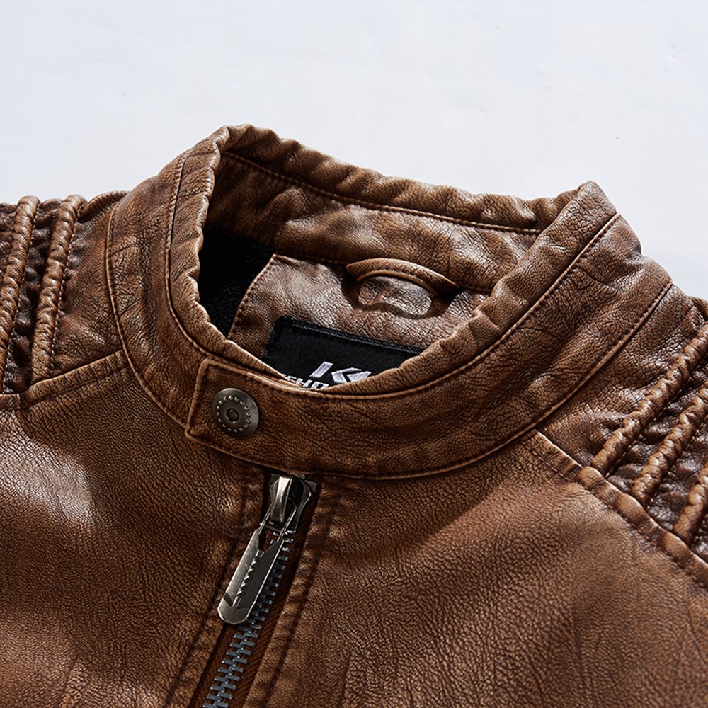 Urban Voyager Leather Jacket - WildPath Jackets