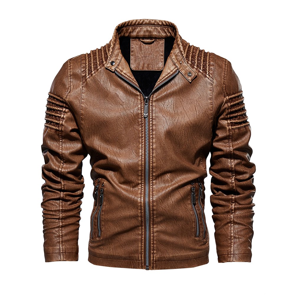 Urban Voyager Leather Jacket - WildPath Jackets