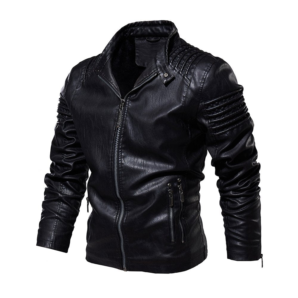 Urban Voyager Leather Jacket - WildPath Jackets