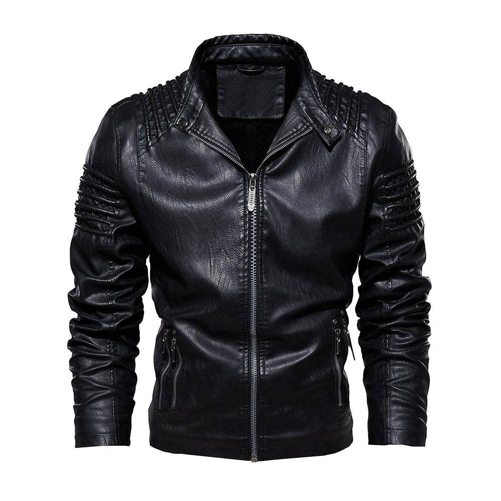 Urban Voyager Leather Jacket - WildPath Jackets